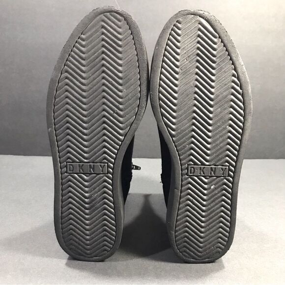 DKNY Donna Karan Women's Black Sherpa Lined Ankle Boots Shoe Size- 6 - Picture 8 of 8